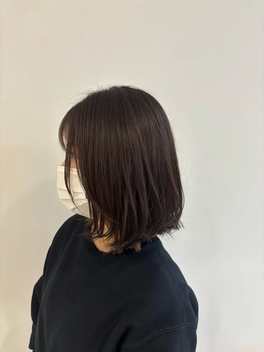 ミディアム 柏木 彩夏のヘアスタイル
