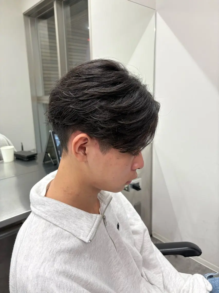 パーマ メンズ カット パーマ パーマ支持率No.1 ❤️🔥安成弾のヘアスタイル