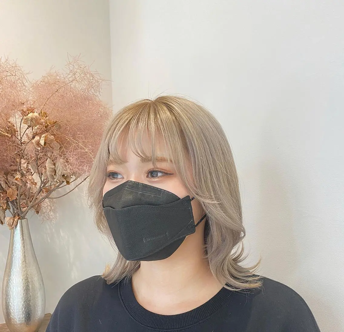 ミディアム カラー 和歌山韓国ヘア🌙 MOEのヘアスタイル