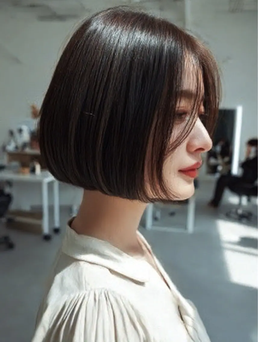 ショート カラー ヘアカラー 🍒モテ暖色カラー × うる艶✧ ゆなのヘアスタイル