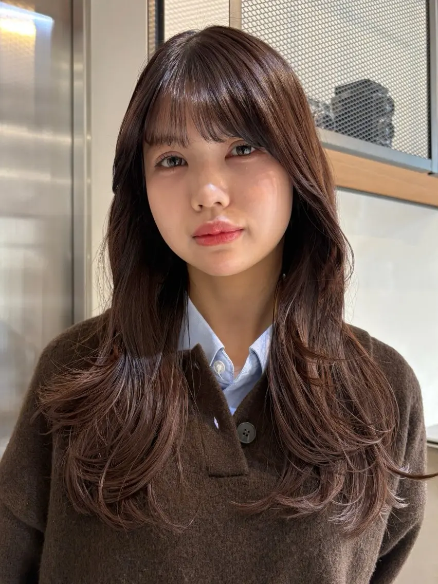 ロング レイヤーカット FILMS 銀座店 Mikotoのヘアスタイル
