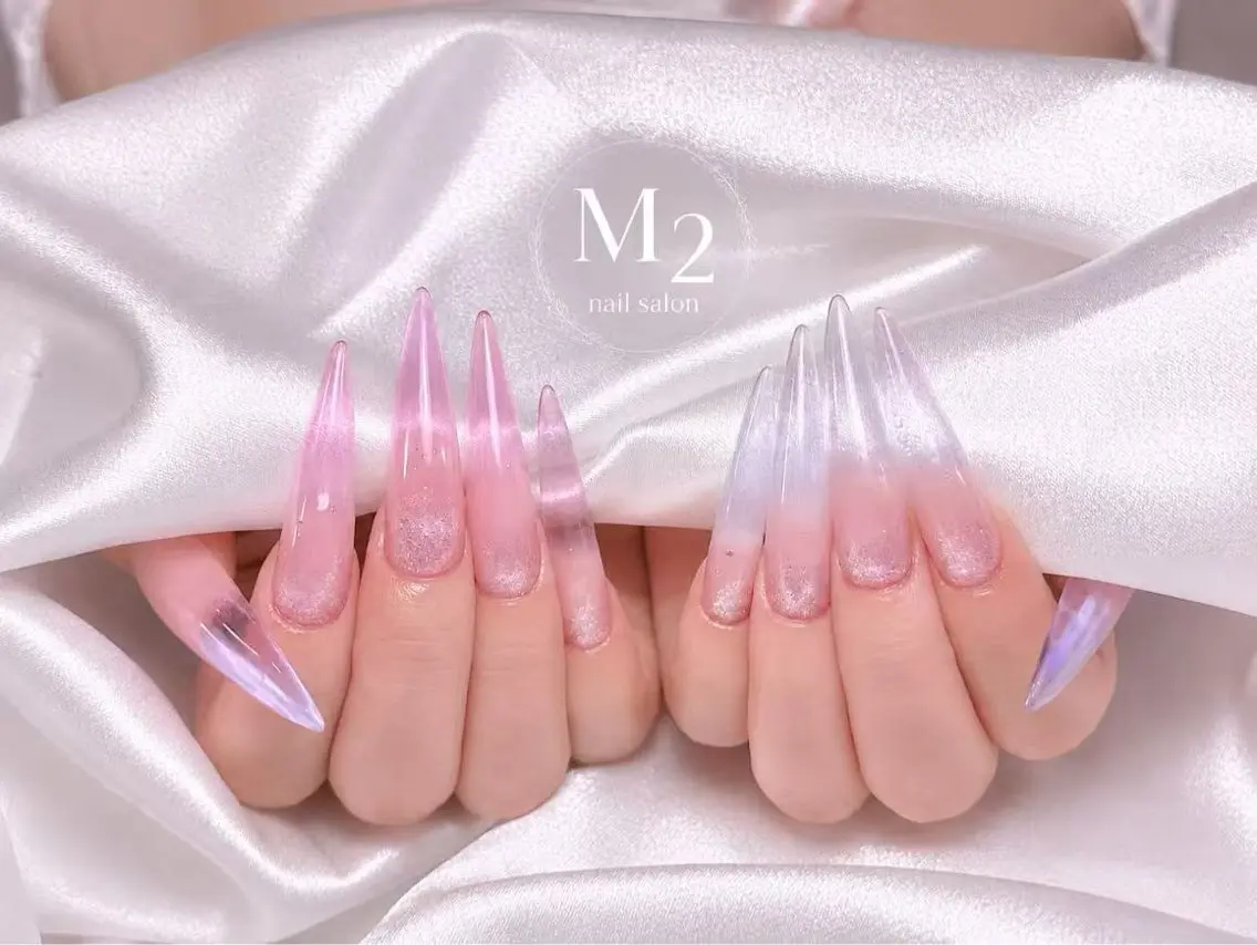 ネイル ハンドネイル 長さだし専門店 M2 rikaのネイルデザイン