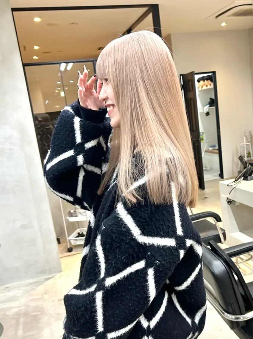 ❤︎髪質改善ストレート❤︎酸性ストレート(ブリーチ毛でもOK)美髪の写真