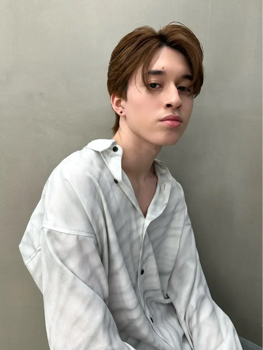 メンズ カット パーマ 似合わせが得意 村松慧汰のヘアスタイル
