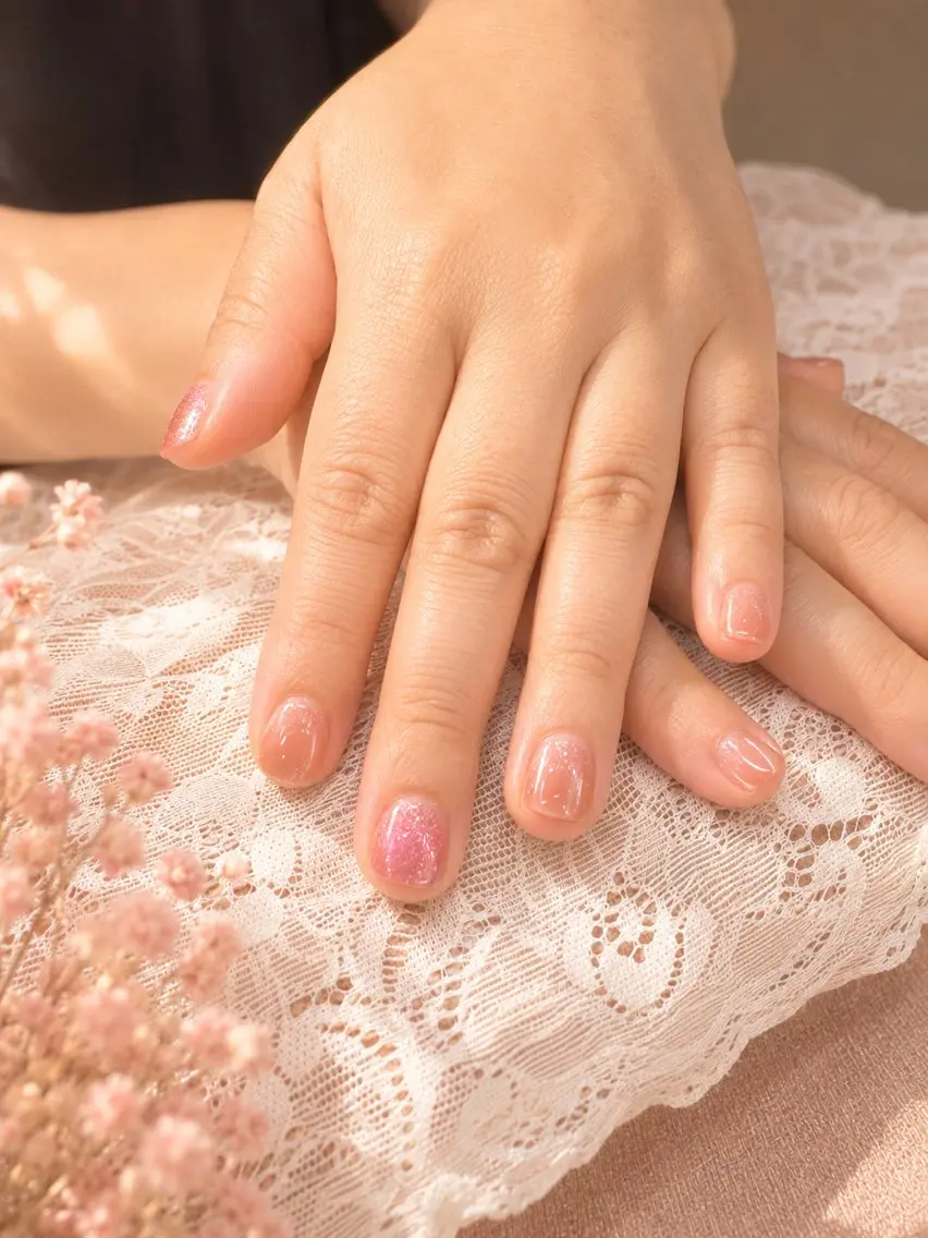 ネイル ジェルネイル マグネットネイル シンプルネイル ハンドネイル Naris Nail salonのネイルデザイン