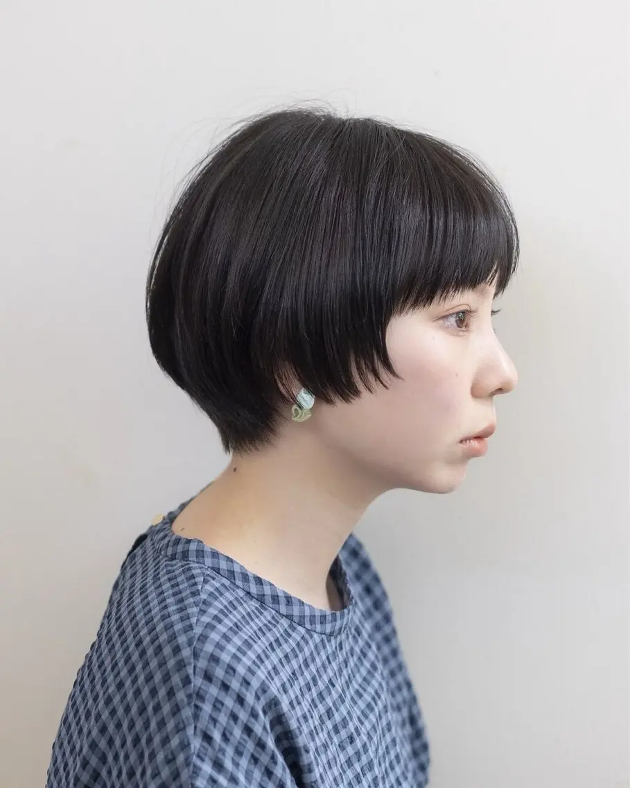 ショート ショートヘア 間瀬玲央 ルプラボウ メンズ／ショートのヘアスタイル