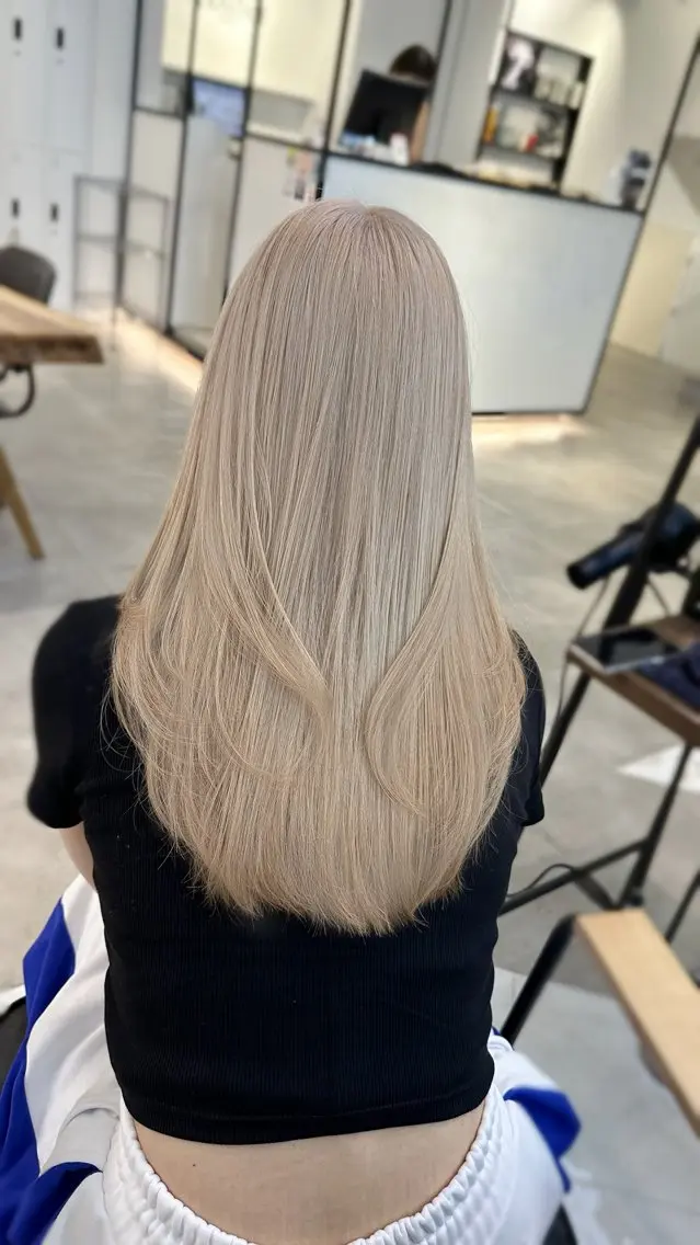 ロング カラー 韓国ヘアメンズ・レデ ィース特化ミクのヘアスタイル