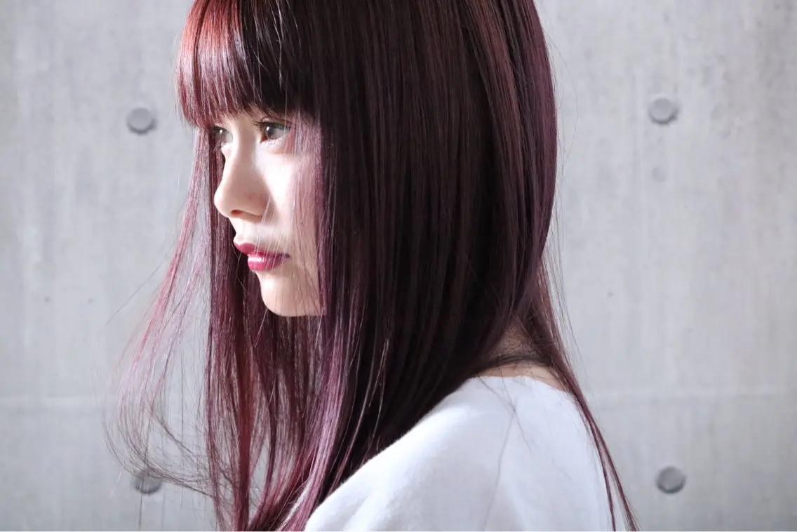 ストレートパーマ（ミディアム）の写真