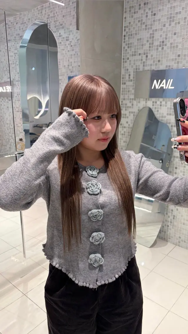 ロング カラー カット ヘアカラー bob/ aoiのヘアスタイル