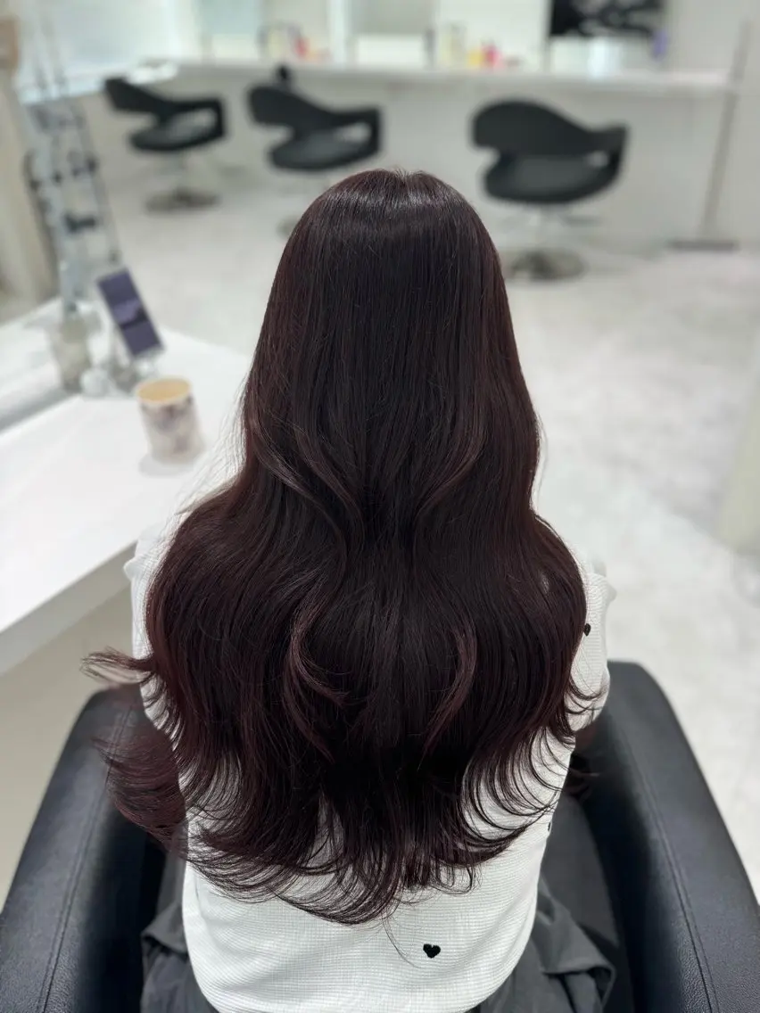 ロング カラー ヘアアレンジ メンズ 💗ブリーチなし暖色 kotono💗のヘアスタイル