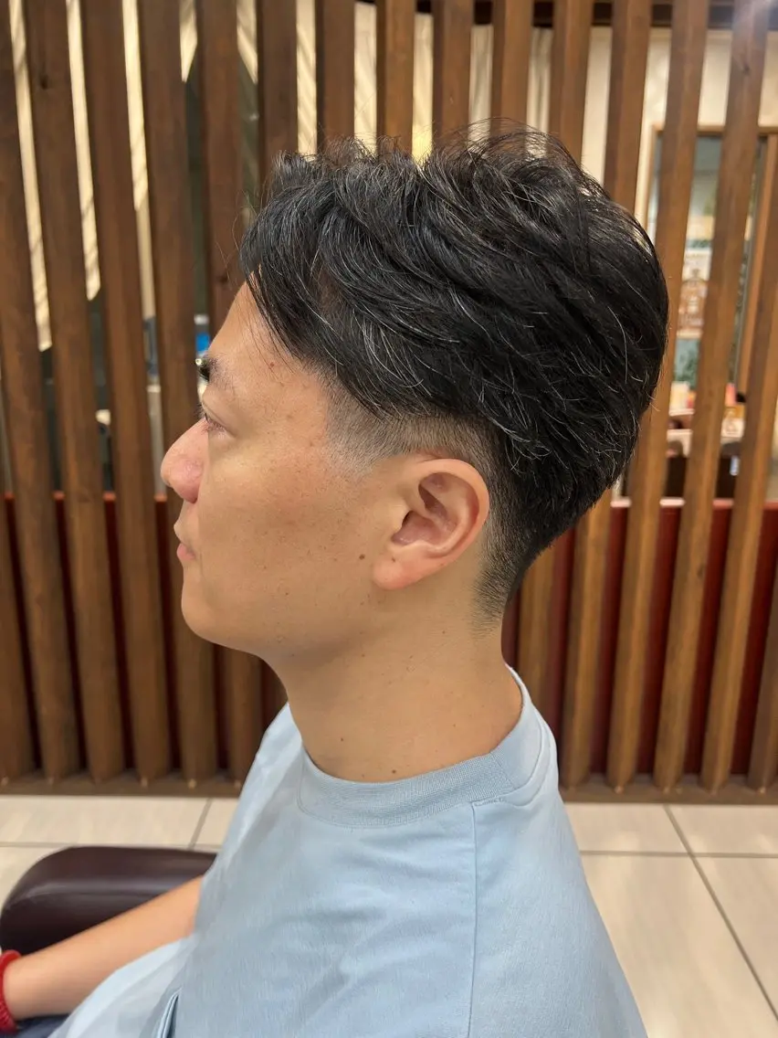 ショート カット メンズパーマ山内 結稀のヘアスタイル