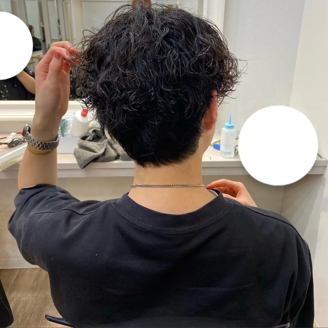 メンズ限定！👦🏻 カット＋パーマ（特殊パーマ不可、注意事項確認お願いします）の写真