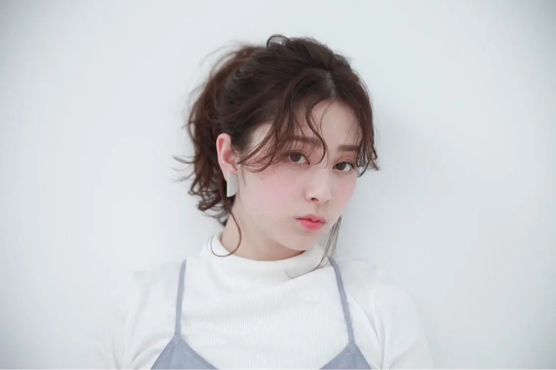 ロング カラー パーマ ヘアアレンジ メンズ キッズ ネイル マツエク・マツパ ヘアカラー トリートメント EnBlesS西宮 マンツーマン神道有基のヘアスタイル