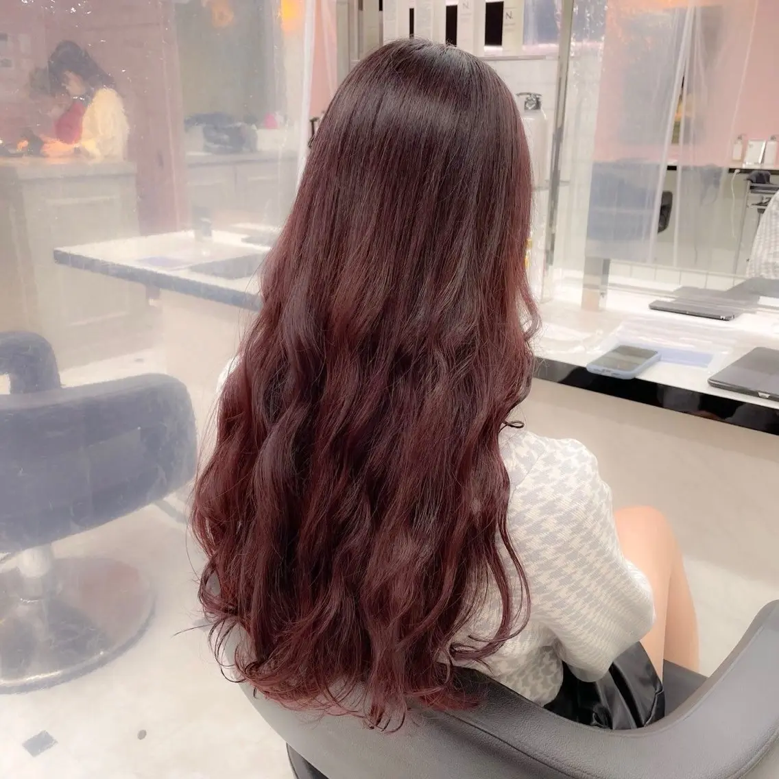 カラー 艶髪ハイトーンカラー 渋谷🎀ririkaのヘアスタイル
