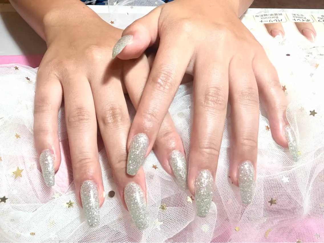 ネイル 長さ出し ワンカラーネイル ネイルチップ ハンドネイル U.MI Nail ミカのネイルデザイン