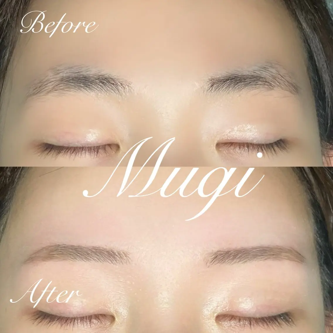 アイブロウ ワックス脱毛 北千住Mugi⭐︎ Miaのマツエク・マツパデザイン