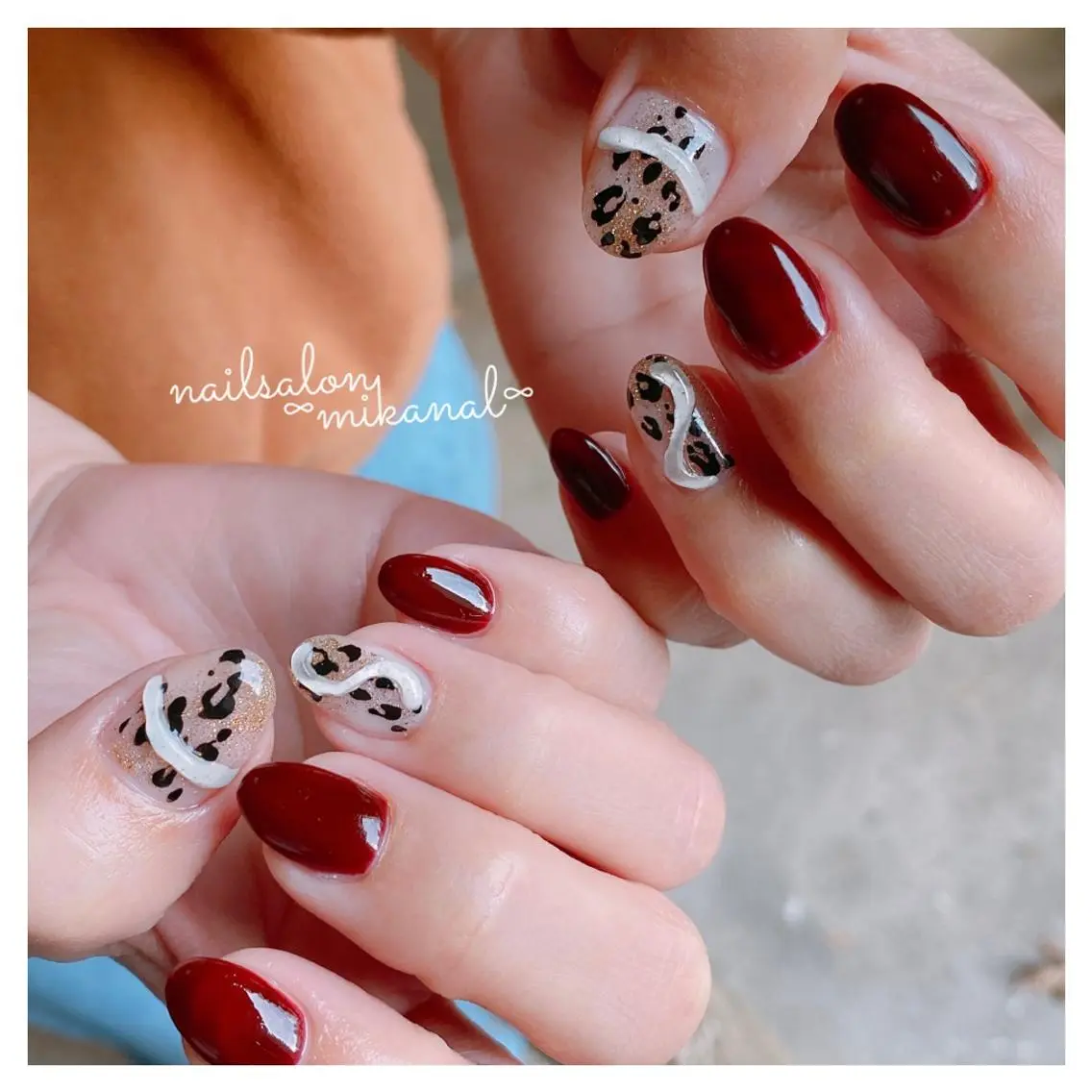 ネイル ハンドネイル nailsalon ∞ ﾐｶﾅﾙ ∞のネイルデザイン
