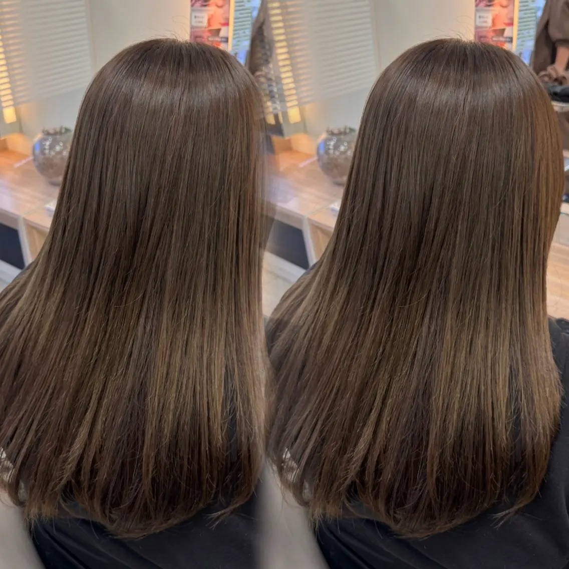カラー ヘアカラー トリートメント 海外ベージュカラー/ ハイライト/SAKUのヘアスタイル