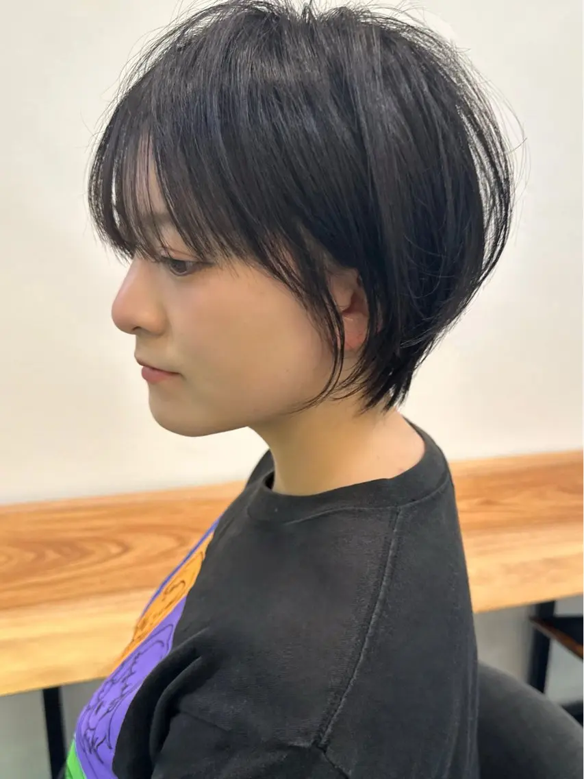 ショート 福本 可奈子のヘアスタイル