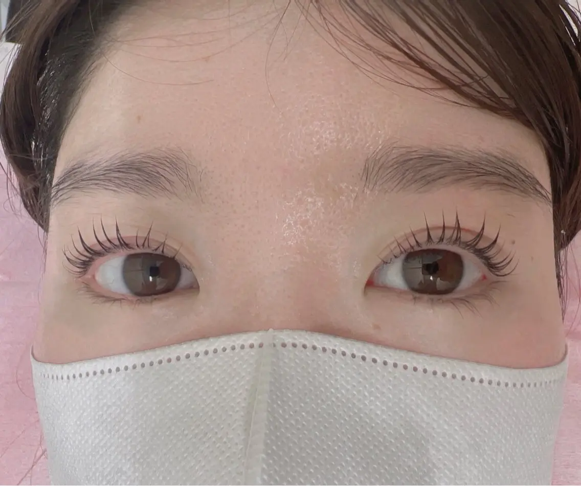 マツエク・マツパ 束感まつ毛 韓国風マツエク まつげパーマ マツパ Maria 🫧のマツエク・マツパデザイン