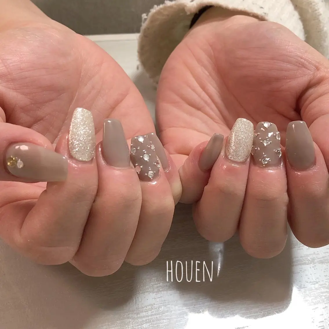 ネイル スカルプネイル I pinknail 韓国風·持ち込み専門のネイルデザイン