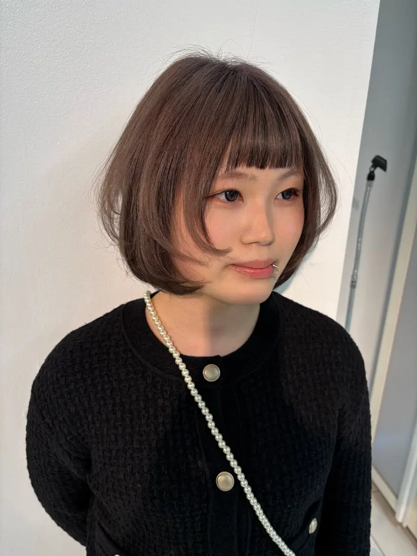 .₊ ⊹✦ cut model ✧˖°.₊ ⊹丸みボブ募集！の写真