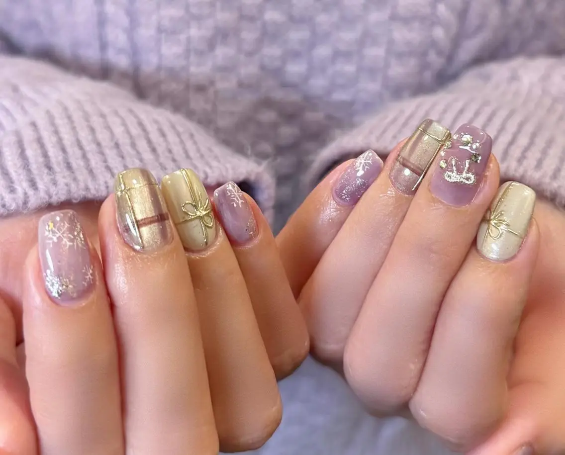 ネイル ハンドネイル 🎀 UU_nailのネイルデザイン
