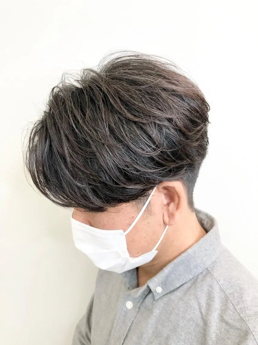 【夜限定価格】カット＋ニュアンスパーマ　¥8,800→6,600の写真