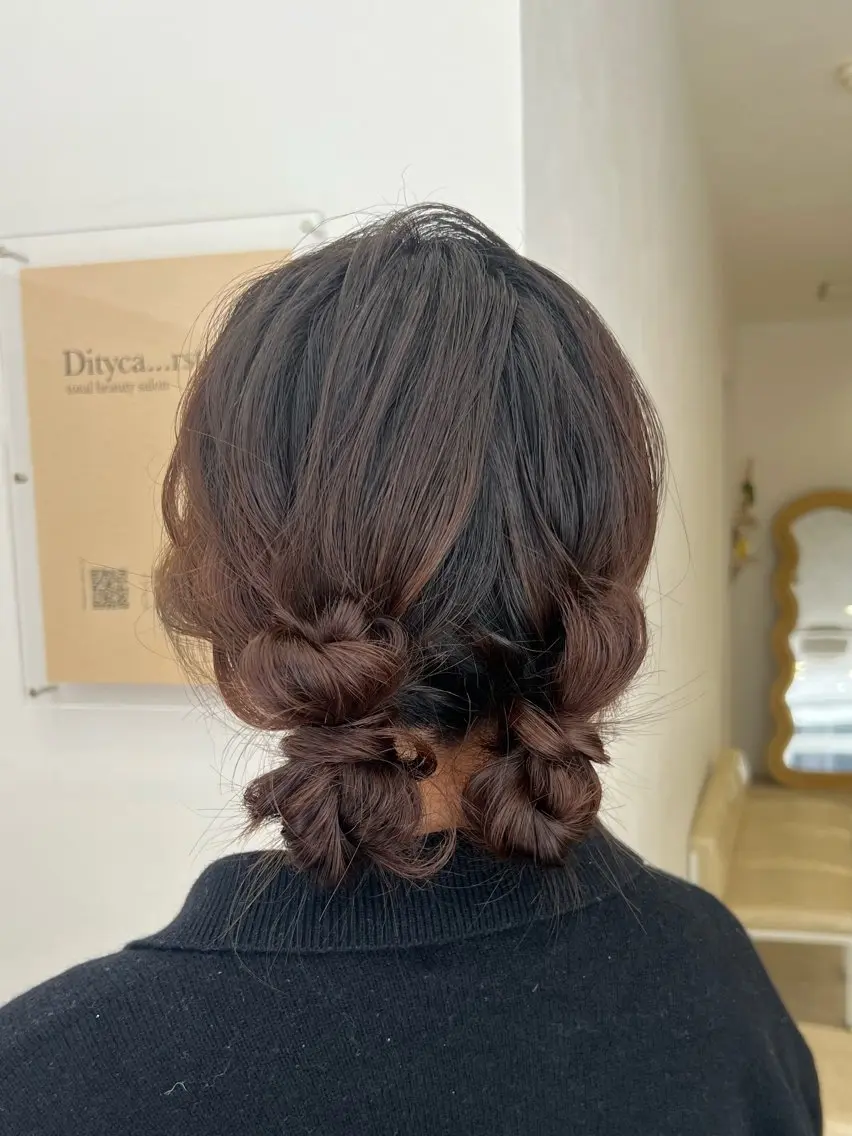 ヘアアレンジ Hitomi/ 練習モデル募集中のヘアスタイル