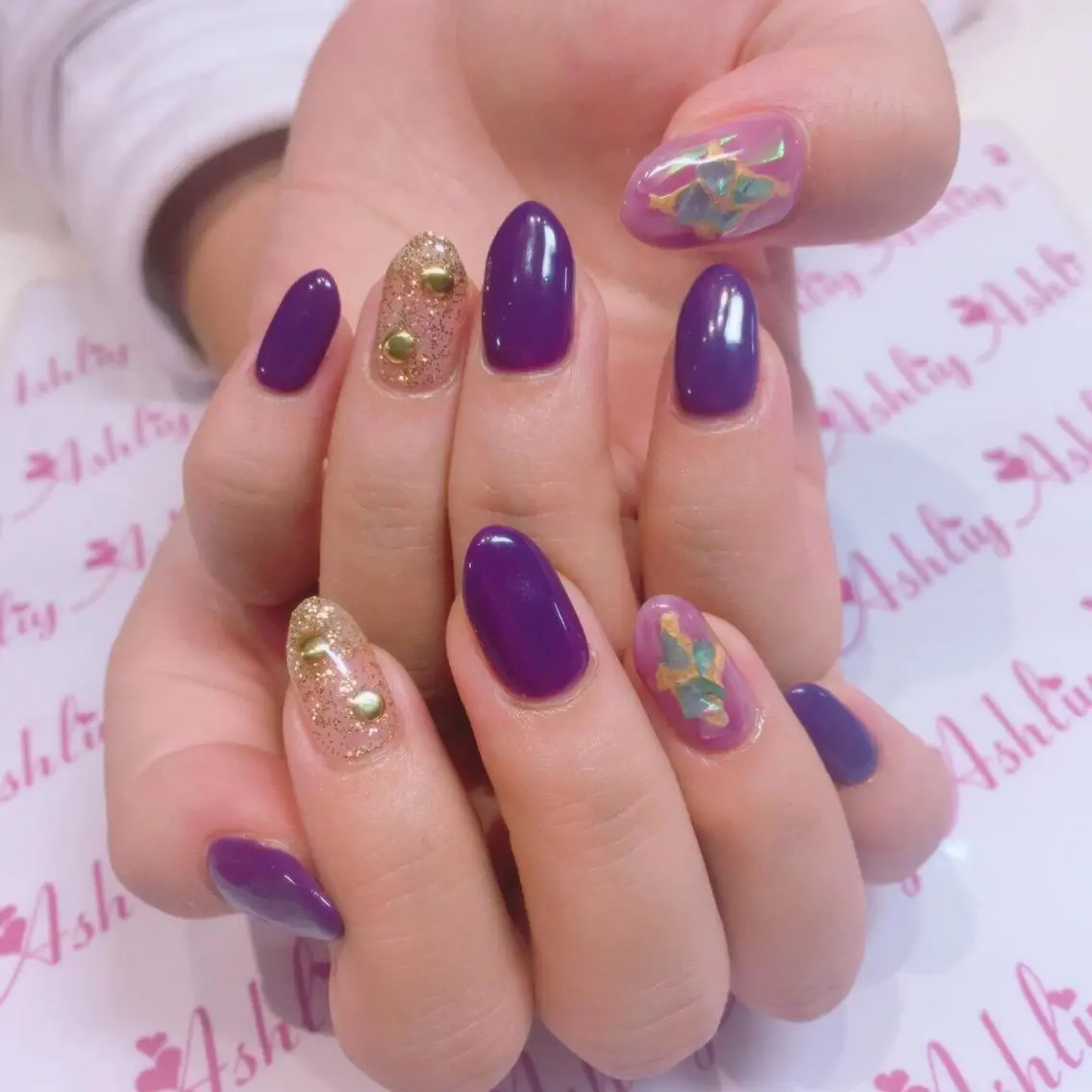 ネイル ハンドネイル Ashliy大宮♡ アシュリーのネイルデザイン