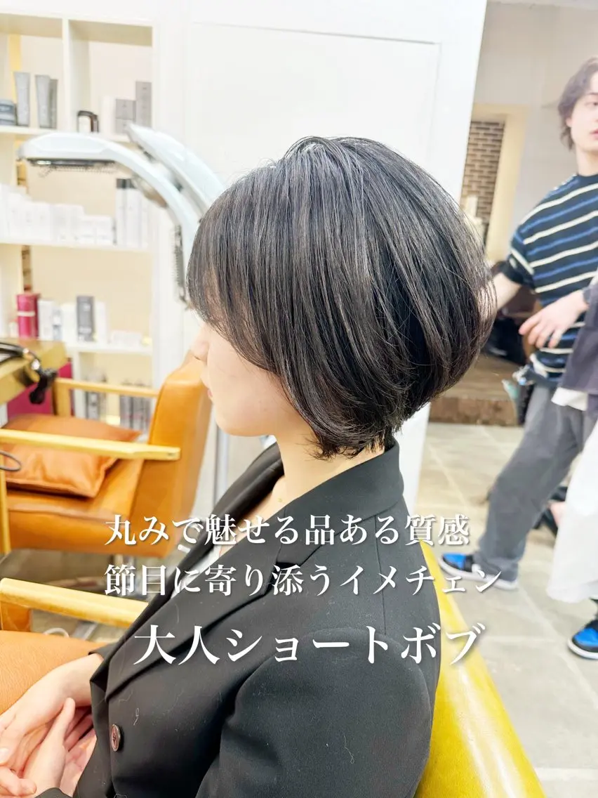 ショート 👑銀座ショート/ 絶壁補正/金子涼👑のヘアスタイル