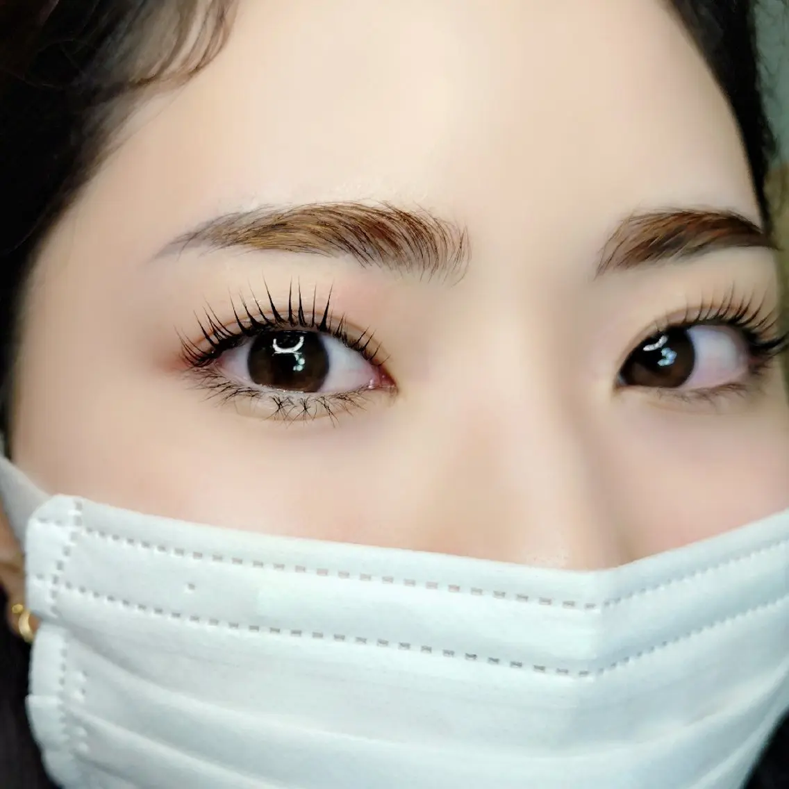 マツエク・マツパ ナチュラル 一重×まつ毛パーマ その他(アイブロウ) maison calmeのマツエク・マツパデザイン