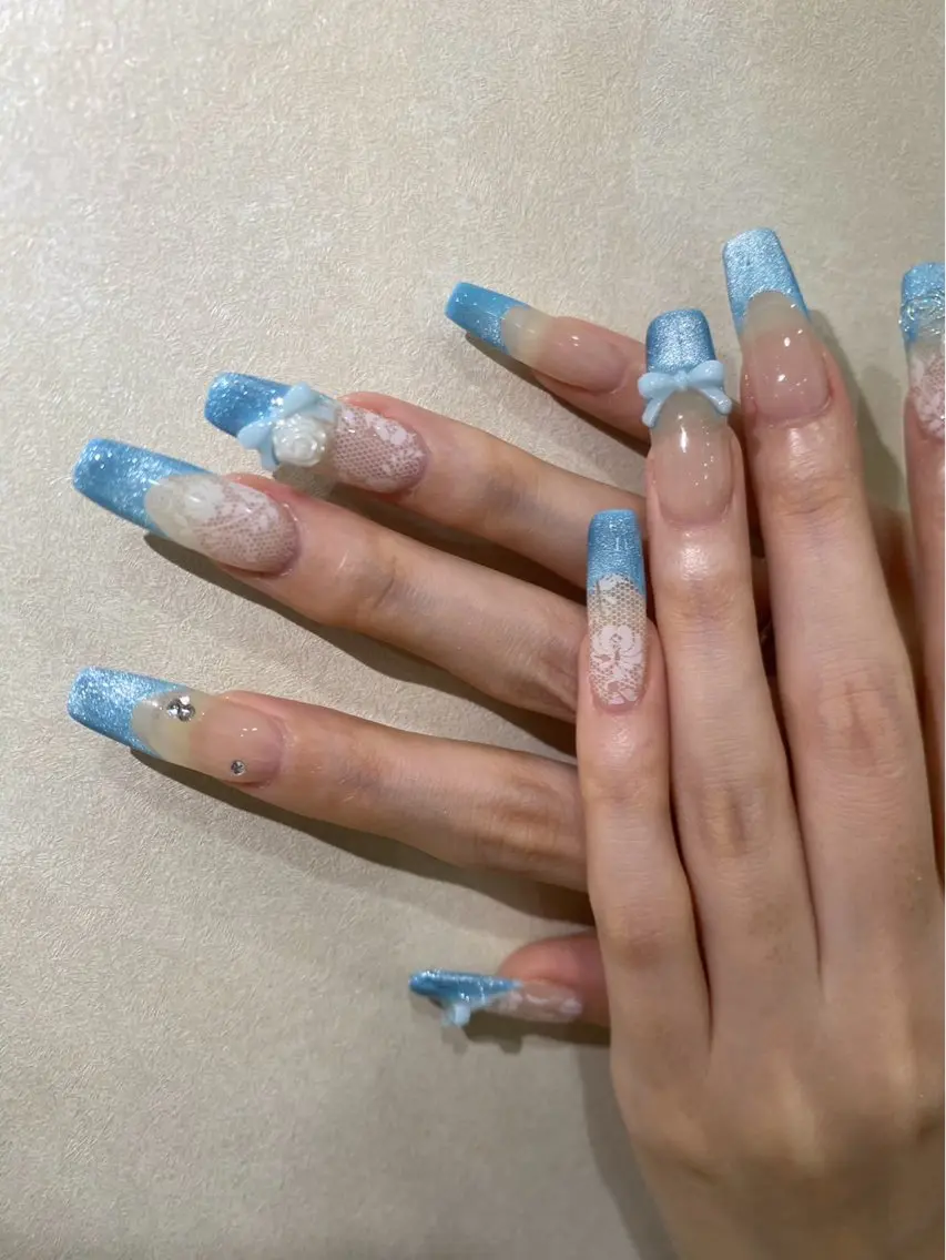 ネイル フレンチネイル 持ち込み ハンドネイル muu.表参道 まつげネイルヘアーのネイルデザイン