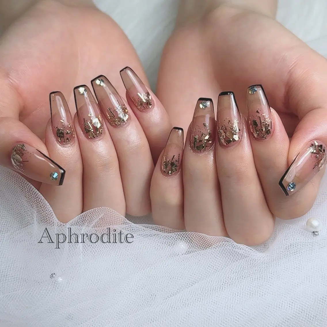 ネイル Aphrodite パラジェル認定サロンのネイルデザイン