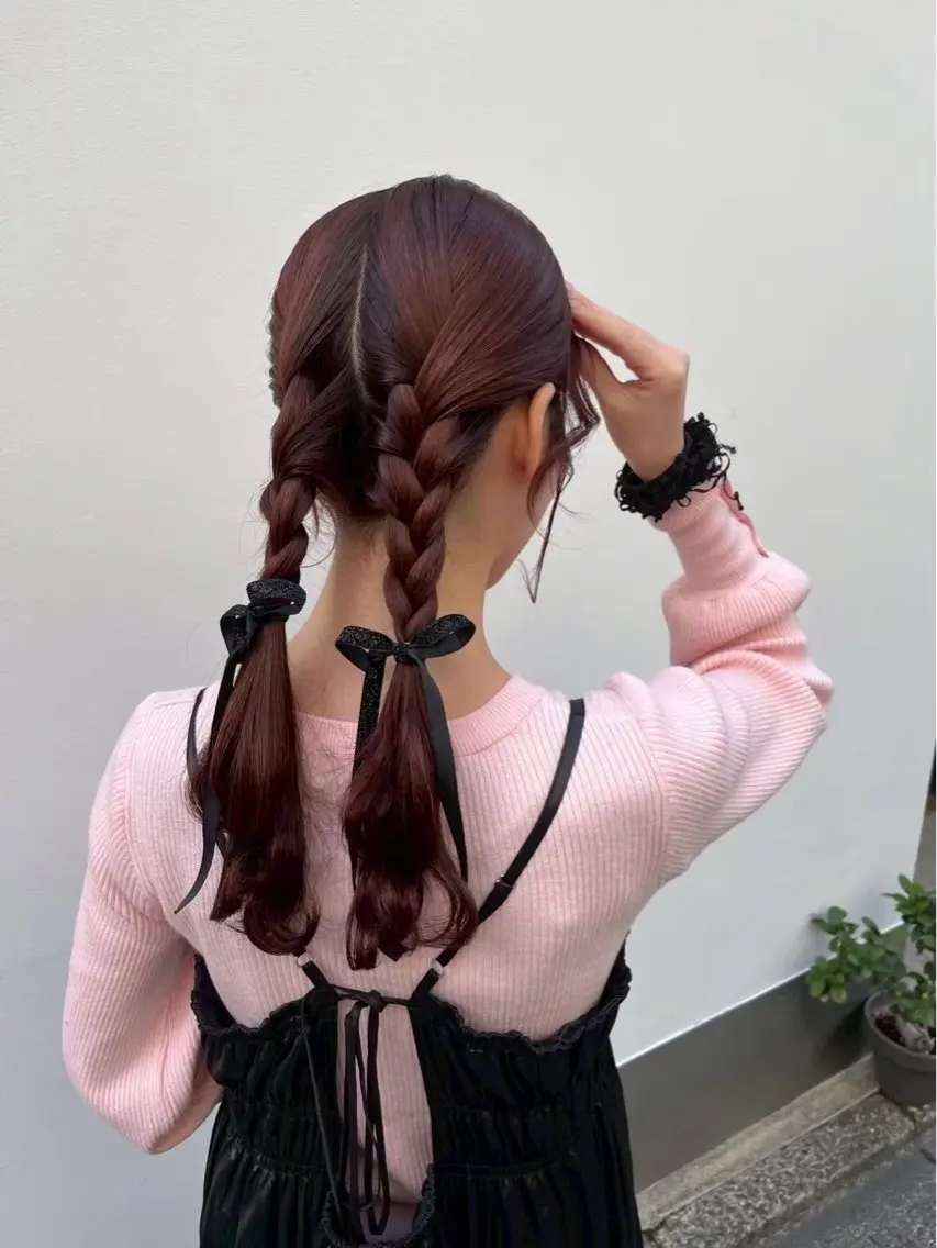 ヘアアレンジ ヘアセット Mila Chisaのヘアスタイル