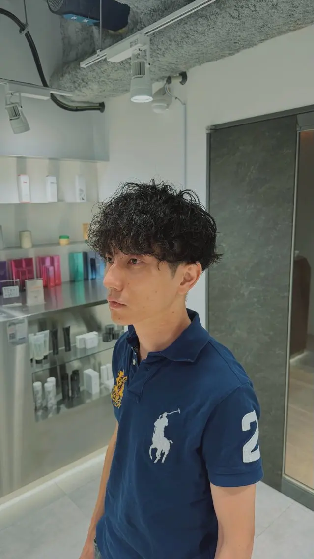 パーマ 土屋 嘉慧のヘアスタイル