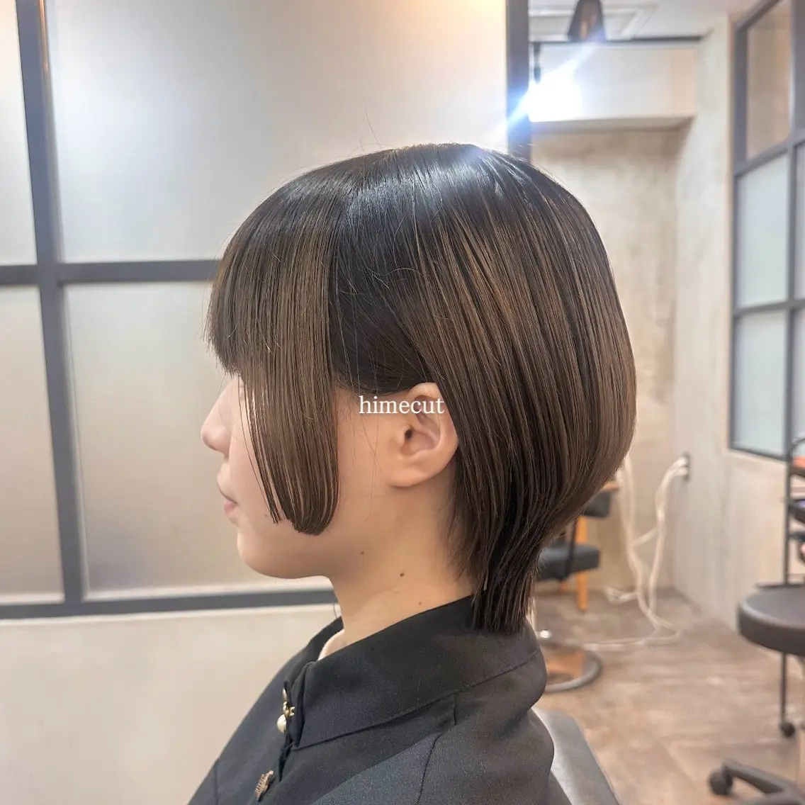 ショート カラー カット 縮毛矯正 トリートメント makoto / 韓国風ヘア🎀🪄︎のヘアスタイル