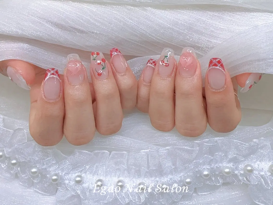 ネイル フットネイル ジェルネイル 韓国ネイル マグネットネイル メンズネイル ハンドネイル EGAO NAIL 錦糸町店のネイルデザイン