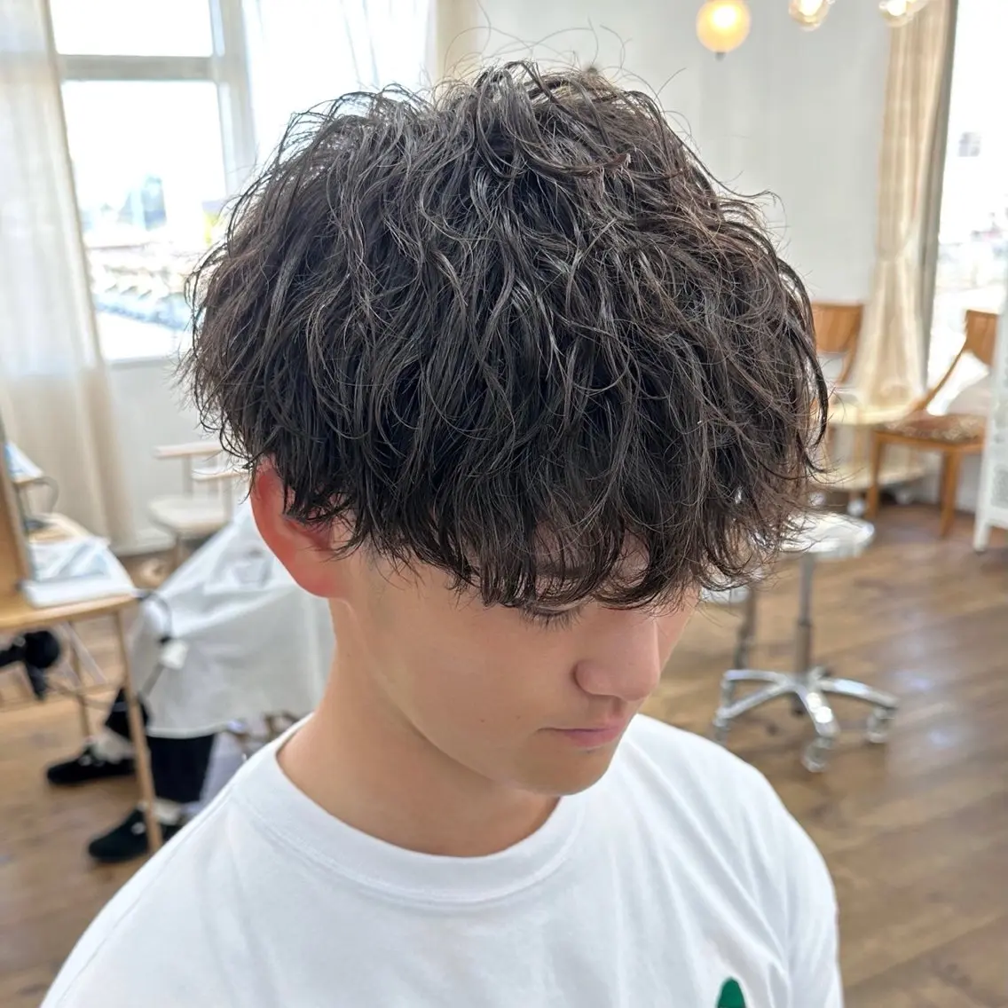 ショート パーマ メンズ カット パーマ メンズ特化🫧 YUSUKE🫧のヘアスタイル