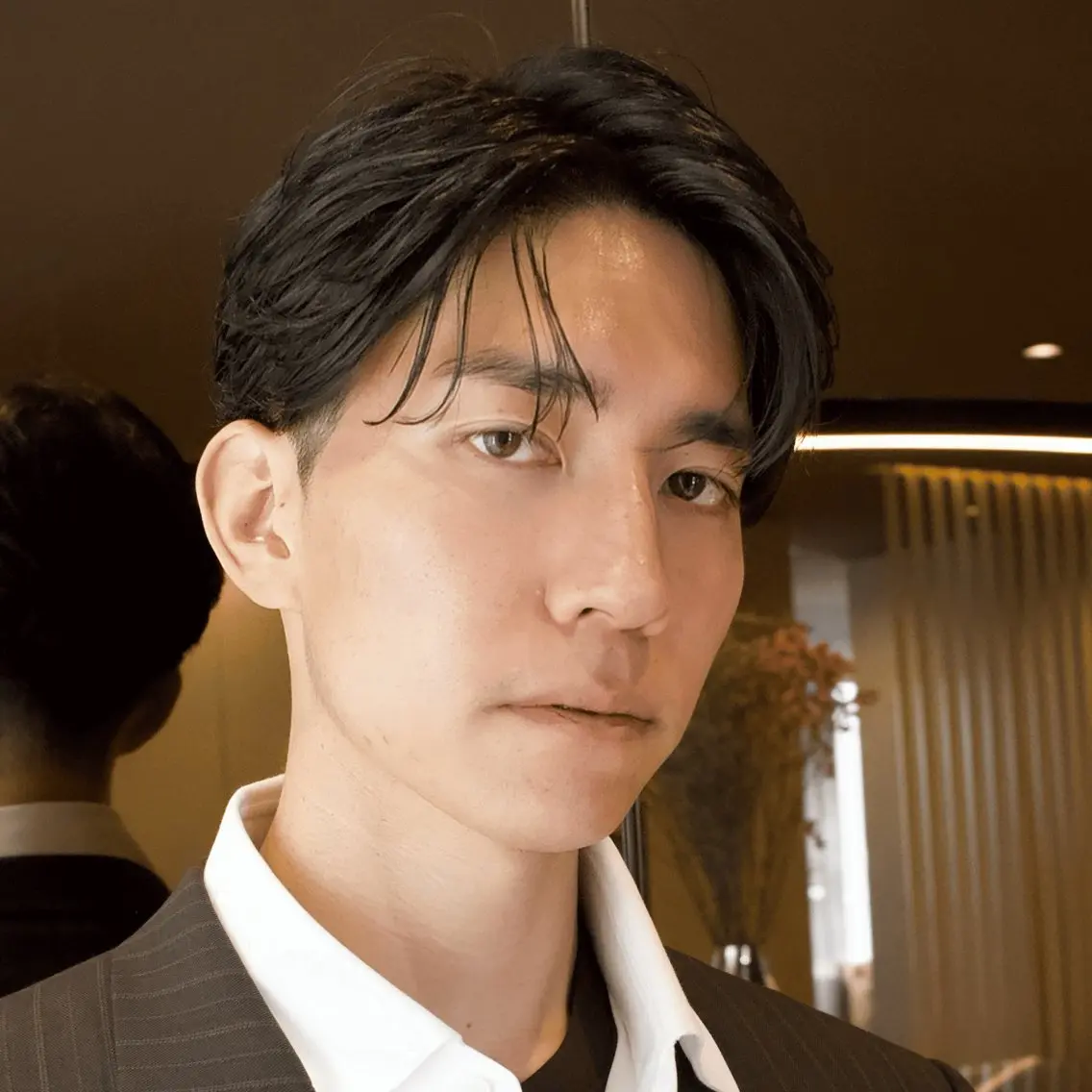 ショート カラー パーマ メンズ メンズパーマ くせ毛 ショートヘア トリートメント カット パーマ ヘッドスパ 朝楽メンズパーマ 🥇メンズカット吉田のヘアスタイル