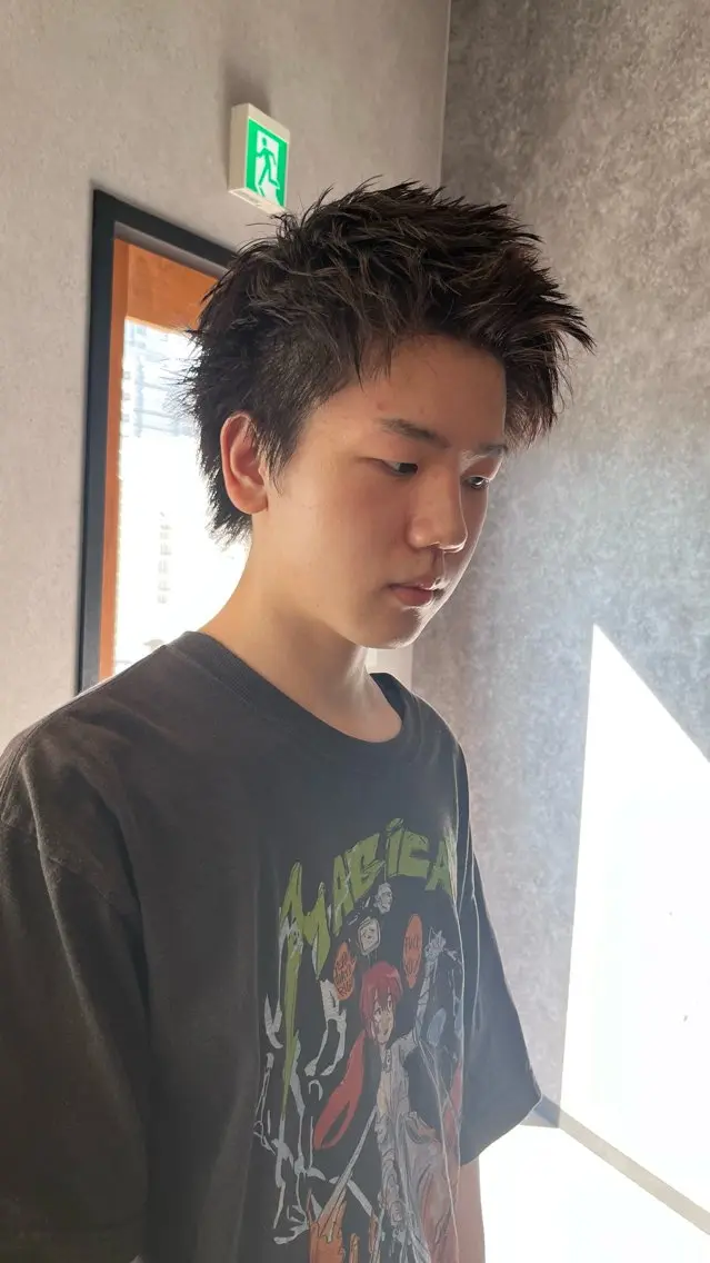 メンズ パーマスタイル特化◎ 永戸圭汰のヘアスタイル
