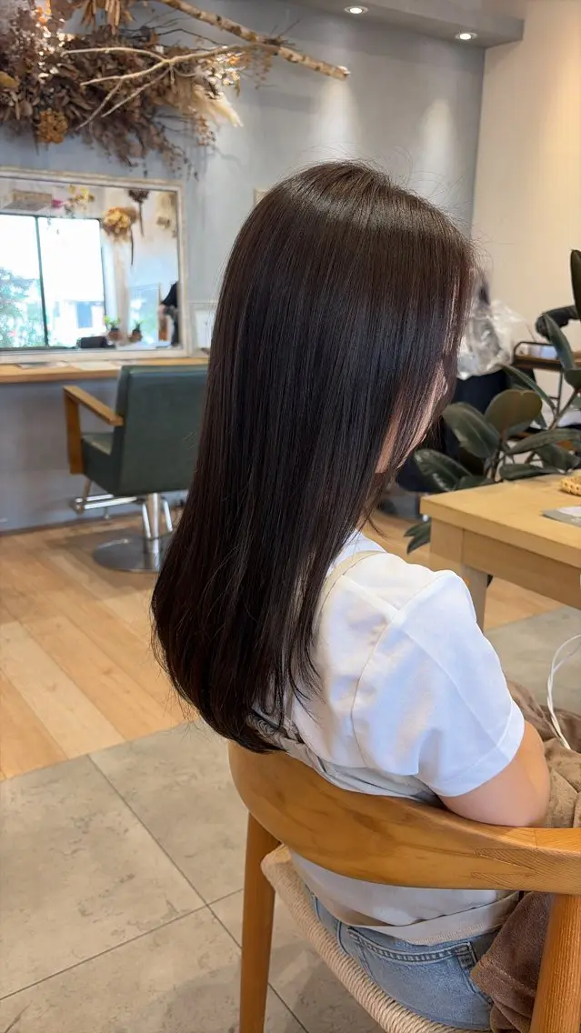 ロング 比嘉 千咲のヘアスタイル
