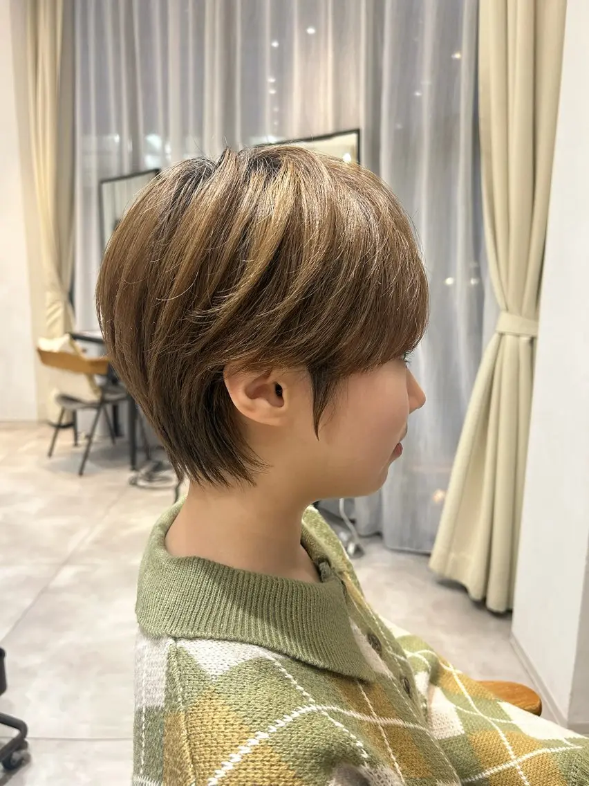 ショート ショートヘア ショート上手い人/ 銀座/なかじのヘアスタイル