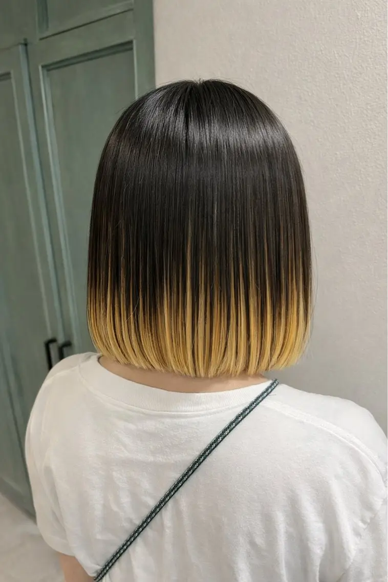 【🌈レディースカットモデル🌈】ワンレンボブスタイル限定✂️✨️の写真