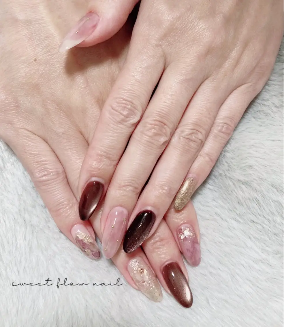 ネイル sweet flow nailのネイルデザイン