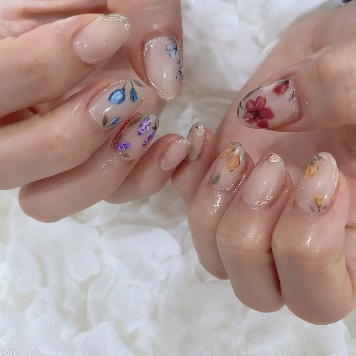 ネイル アートネイル ミラーネイル ハンドネイル SOL NAILのネイルデザイン