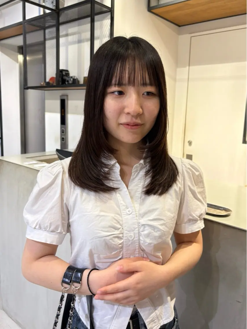 ロング レイヤーカット FILMS 銀座店 Mikotoのヘアスタイル