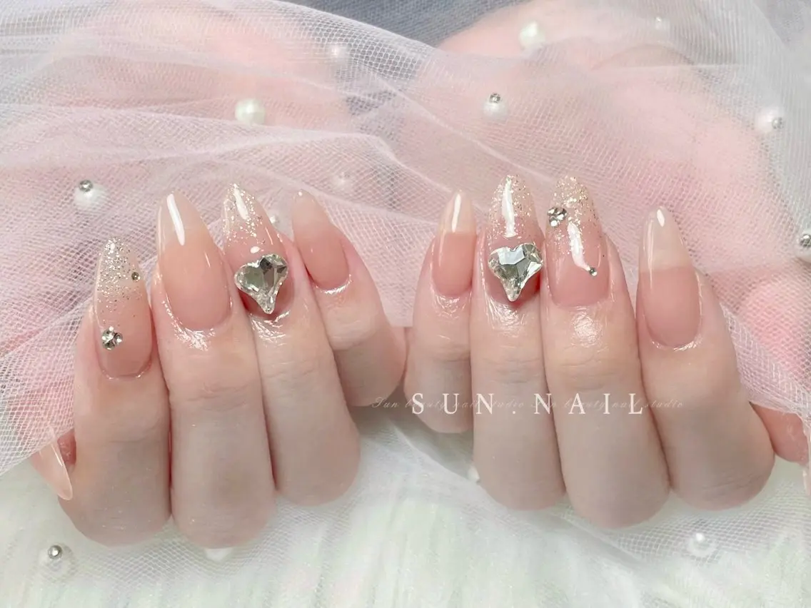 ミニモ限定★人気No.1チップ長さ出し10本➕90分アートの写真