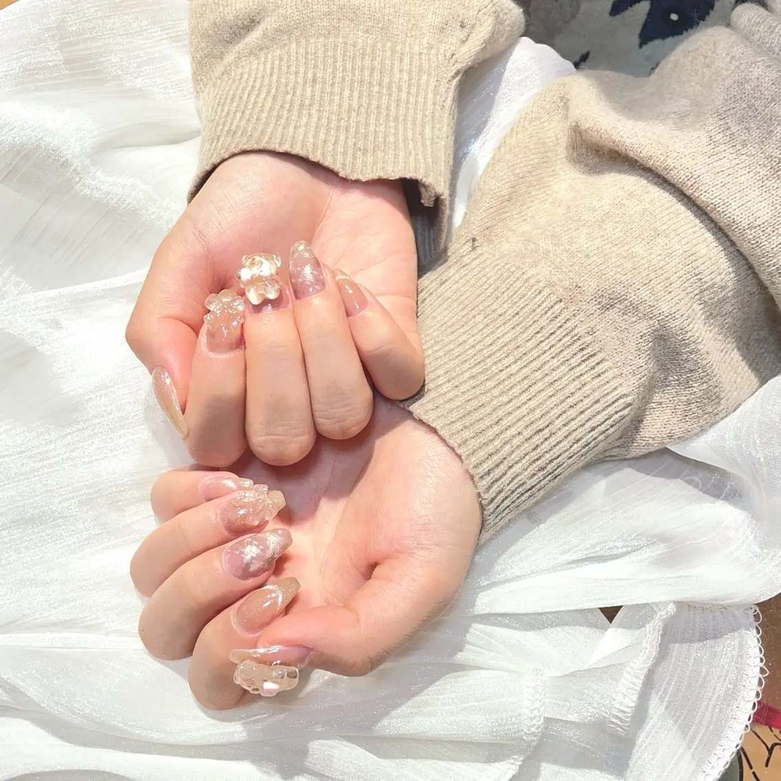 ネイル ハンドネイル SunNail池袋 🍧エミリーのネイルデザイン