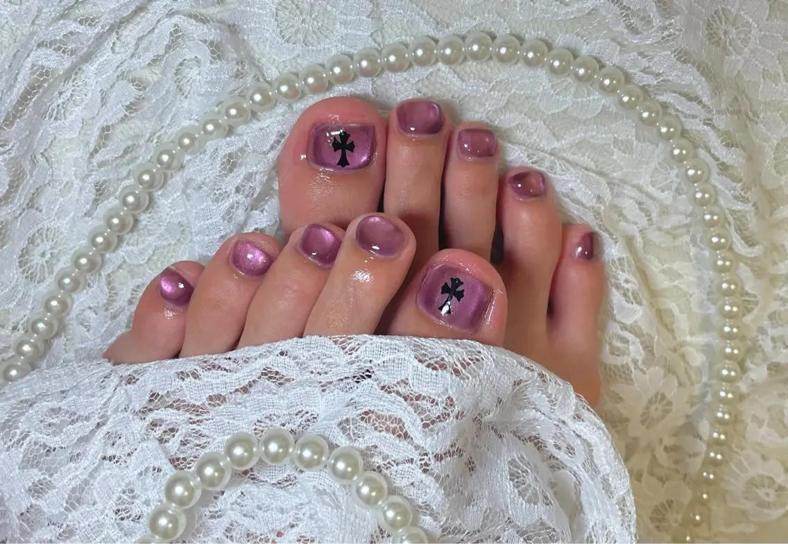 ネイル ハンドネイル フットネイル orchid bloomのネイルデザイン
